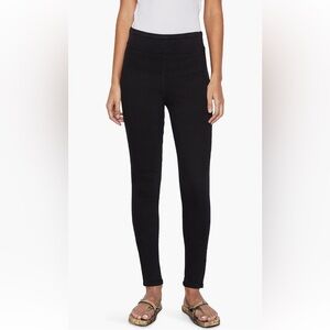 Frame Denim The Jetset Crop Skinny Black Jeggings Jeans